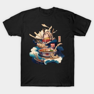 The Great Wave Ramen T-Shirt